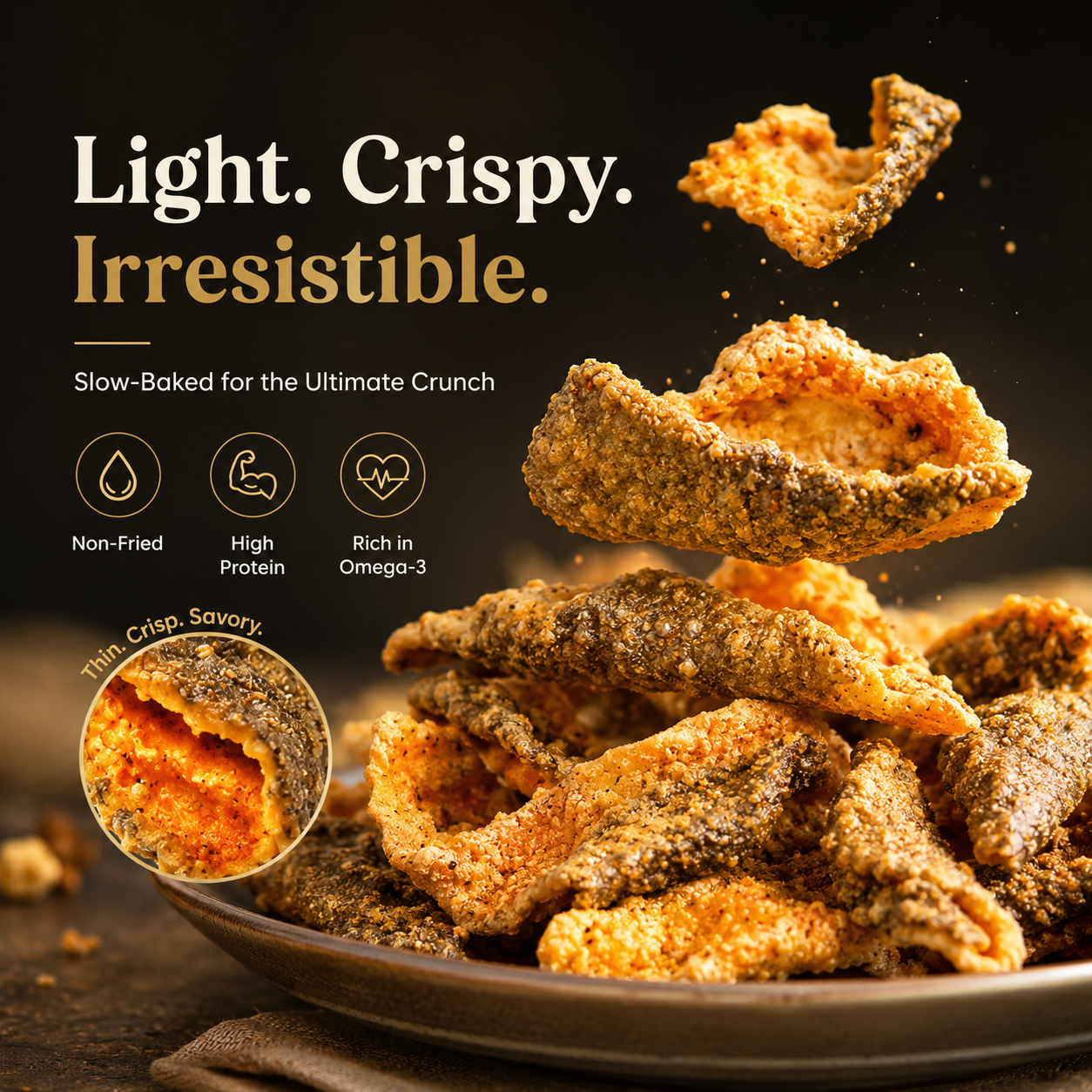 Fish Skin Crisps-Bestseller